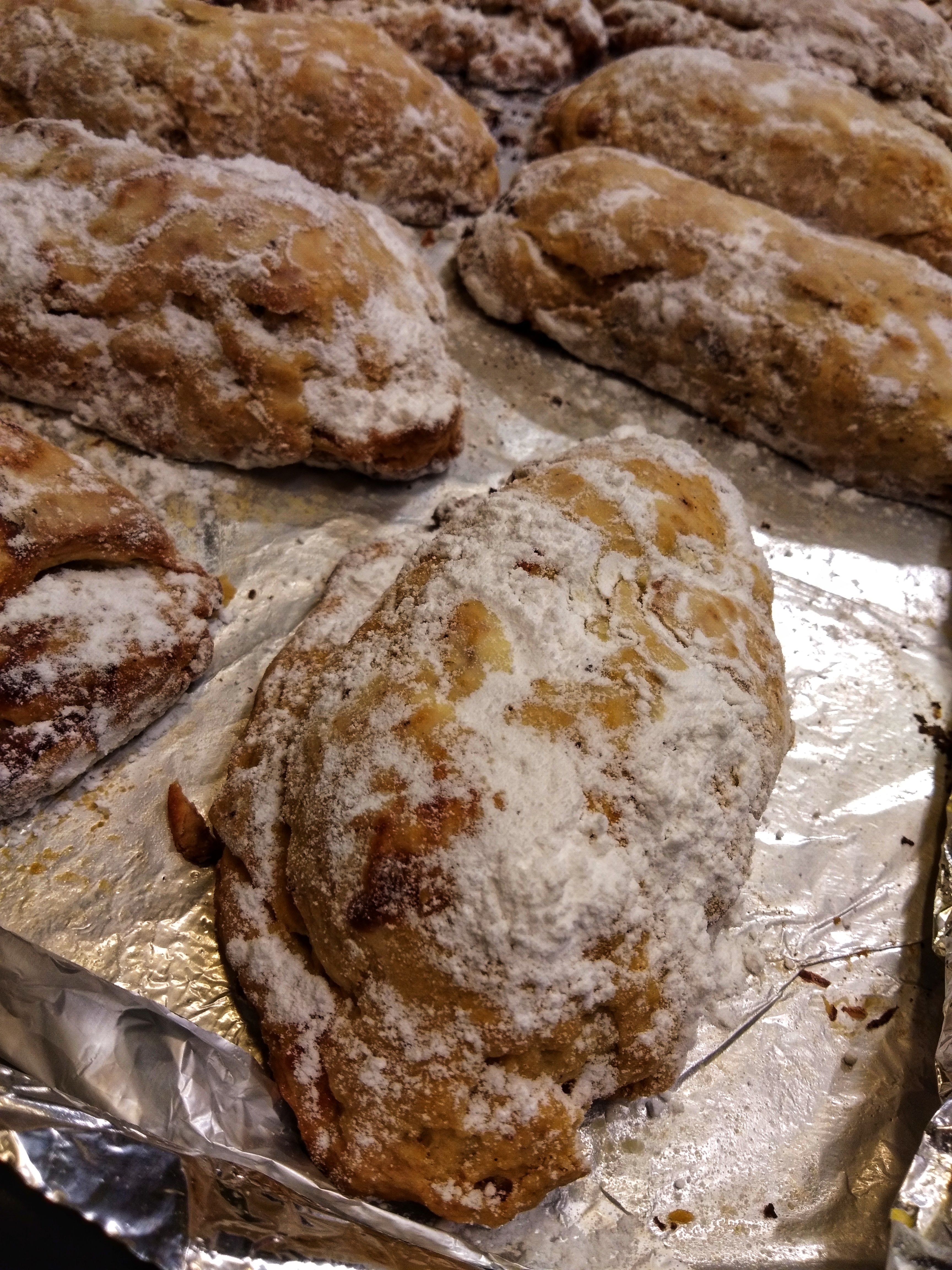 Traditional German Christmas Stollen